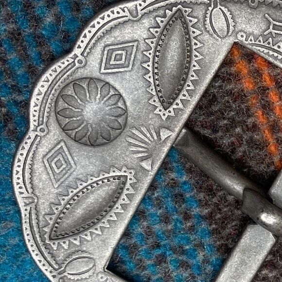 RRL Double RL Silver-tone Brass Concho Buckle - Picture 15 of 16